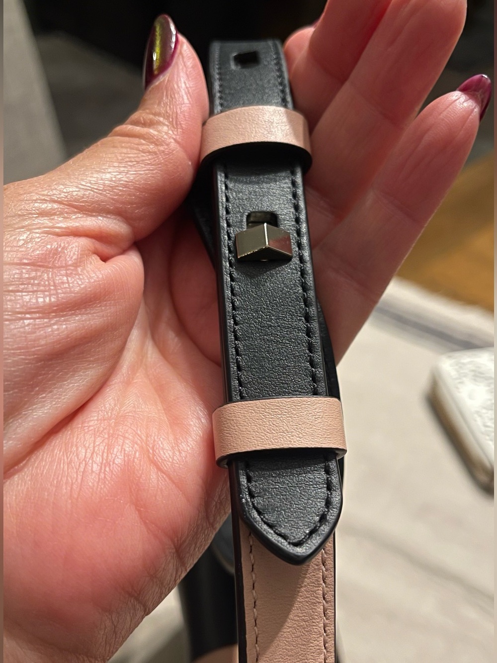 kate spade Pink and Black Nicola bicolor shoulder bag - Picture 8 of 8